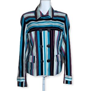 Jones New York • Striped Blazer Jacket